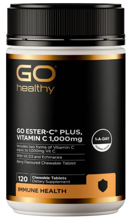 GO EsterC Plus1000mg Bry C/Tabs 120s